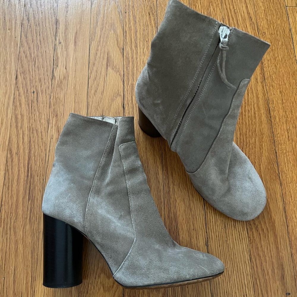 ISABEL MARANT suede boots size 39 taupe